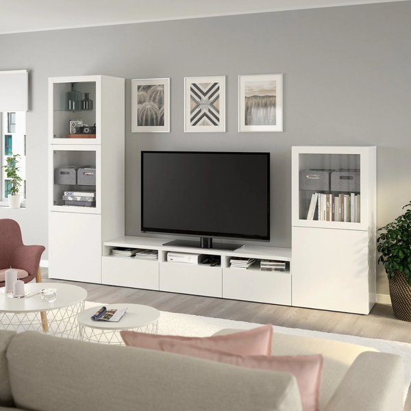 Kệ Tivi Có Kinh Kết Hợp Gỗ GTL KTV002 - Ảnh 6